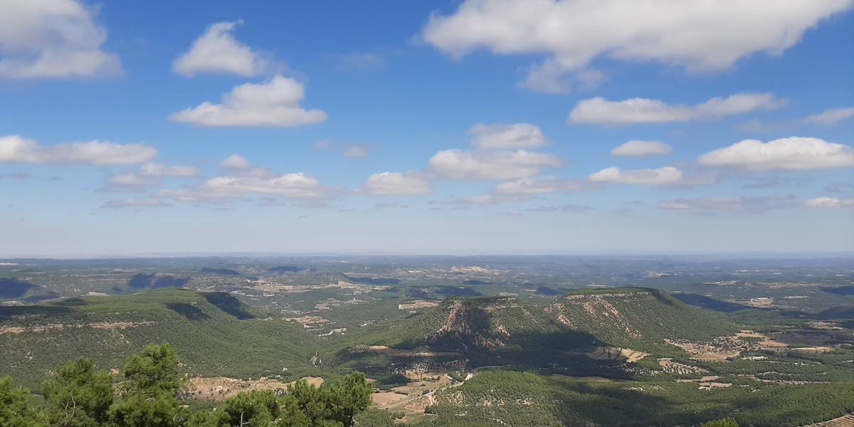 Vistas desde la cima de La Picosa - Beceite, Teruel.